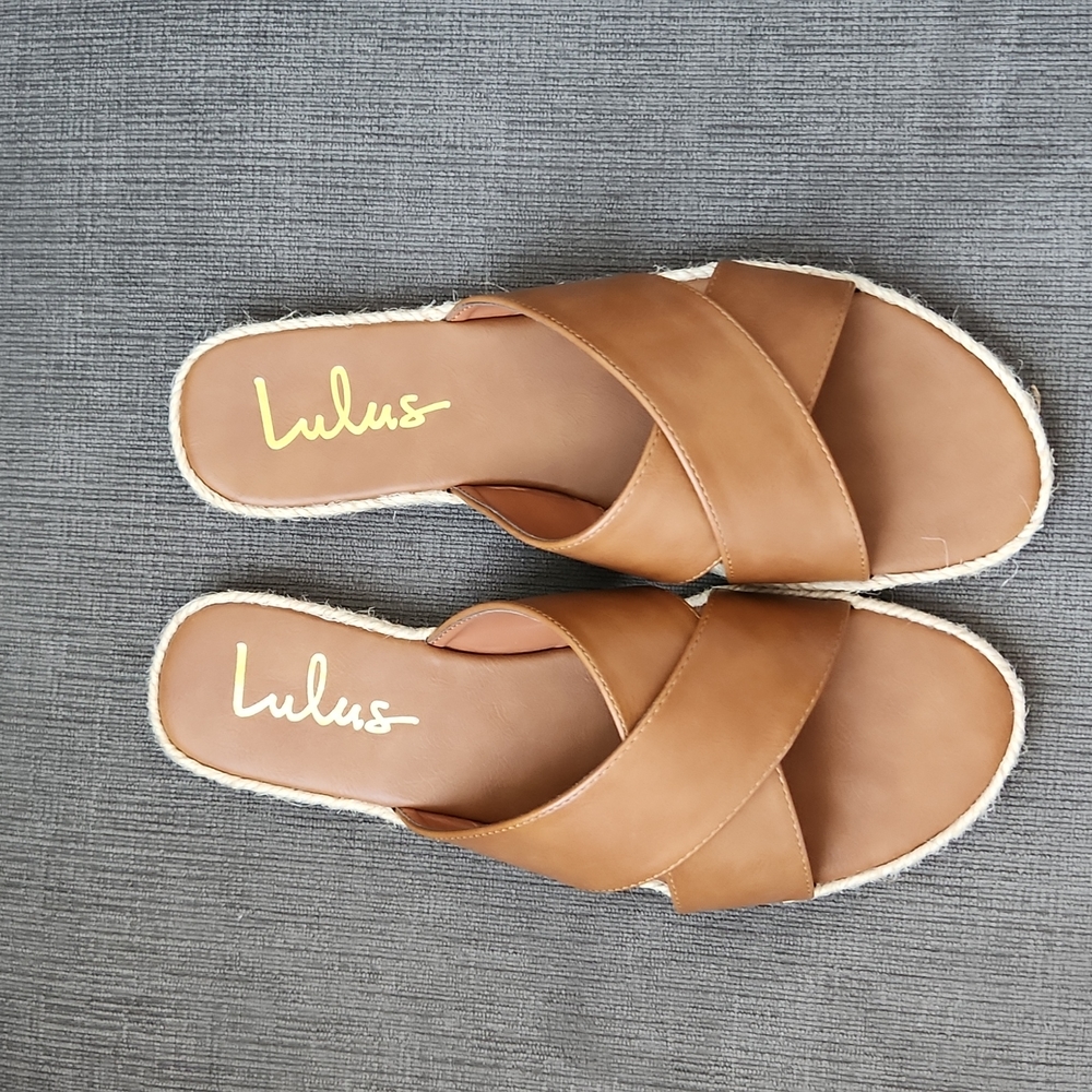 Lulus Tan Espadrille Sandals